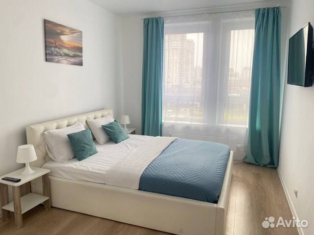 

1-к. квартира, 60 м², 2 кровати