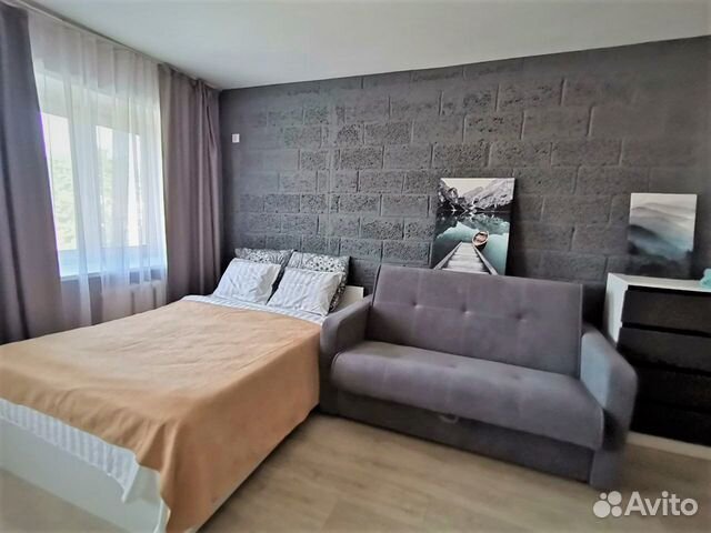 

Квартира-студия, 26 м², 2 кровати