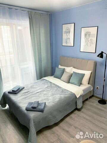 

Квартира-студия, 30 м², 2 кровати