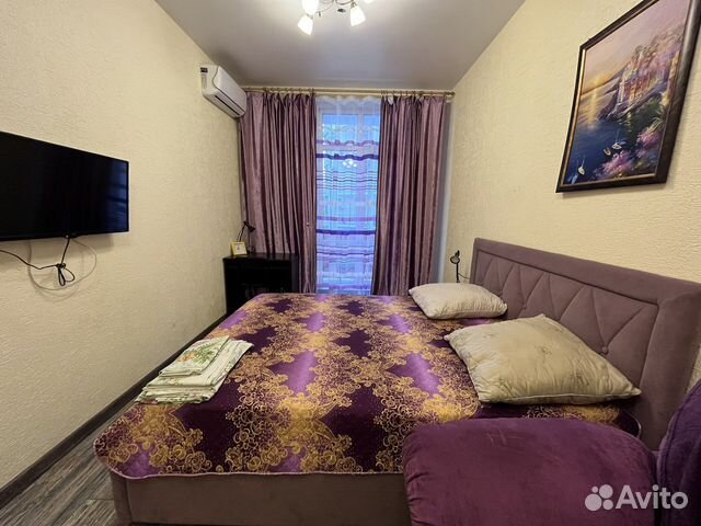 

1-к. квартира, 52 м², 3 кровати