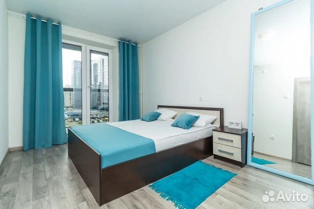

2-к. квартира, 42 м², 2 кровати