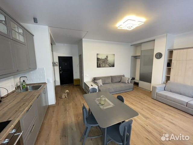 

Квартира-студия, 37 м², 1 кровать