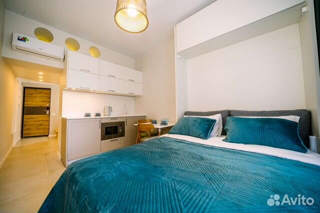 

Квартира-студия, 22 м², 2 кровати