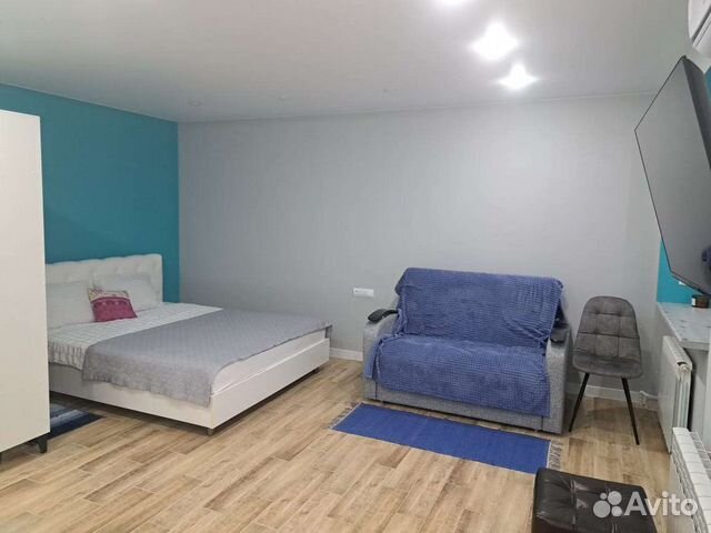 

Квартира-студия, 28 м², 2 кровати