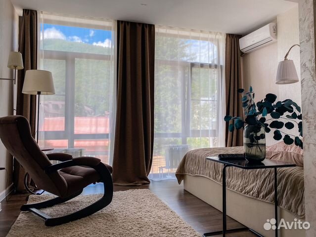 

Квартира-студия, 36 м², 2 кровати