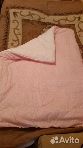 Зимнее одеяло на выписку для девочки