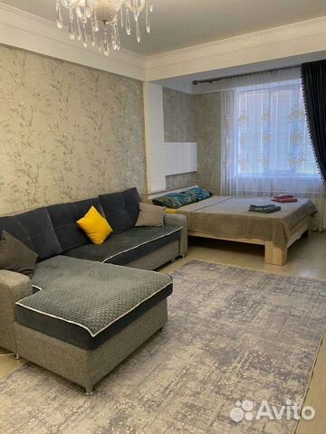 

1-к. квартира, 43 м², 2 кровати