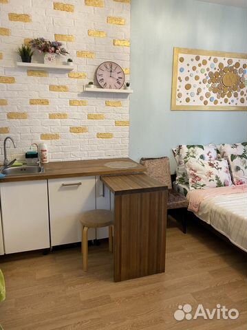 

Квартира-студия, 24 м², 2 кровати