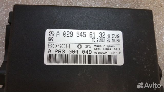 Блок управления парктрониками w220 A0295456132