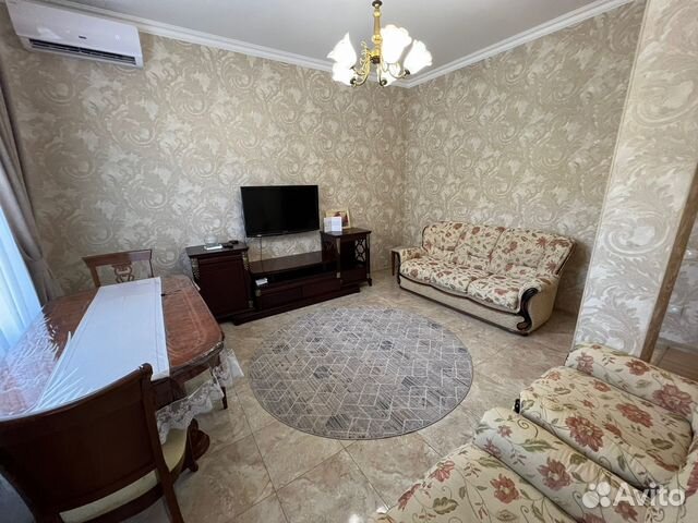 

1-к. квартира, 52 м², 2 кровати