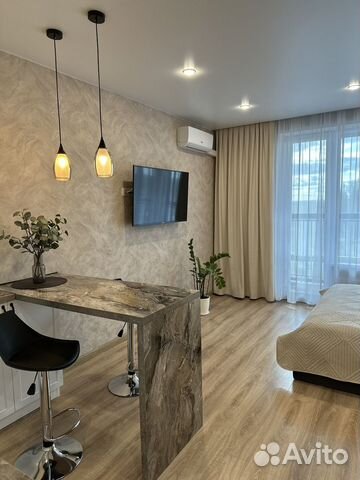 

Квартира-студия, 30 м², 2 кровати