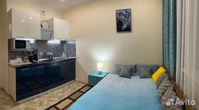 

Квартира-студия, 25 м², 2 кровати
