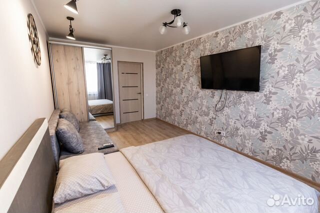 

1-к. квартира, 42 м², 2 кровати