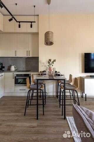 

Квартира-студия, 40 м², 2 кровати