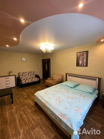 

1-к. квартира, 42 м², 2 кровати