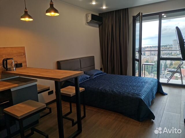 

Квартира-студия, 28 м², 1 кровать