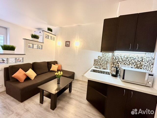 

Квартира-студия, 27 м², 2 кровати