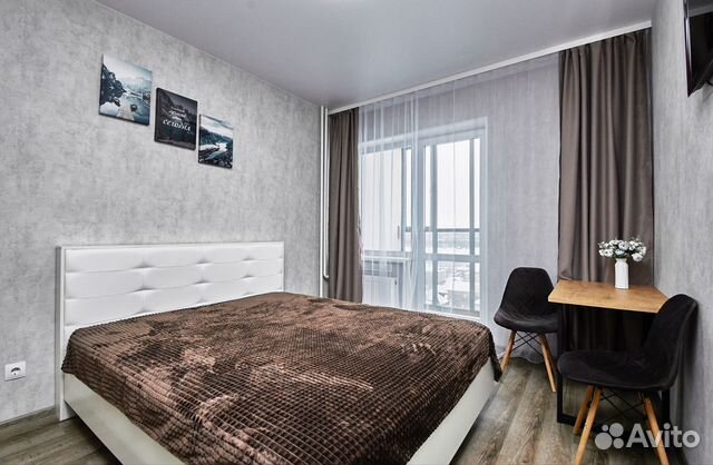 

Квартира-студия, 28 м², 1 кровать