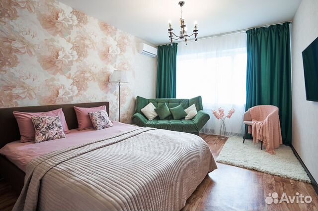 

1-к. квартира, 40 м², 4 кровати