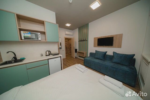 

Квартира-студия в апарт-отеле, 15,8 м², 2 кровати
