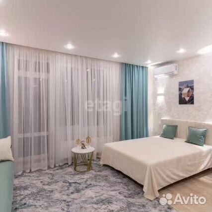 

Квартира-студия, 35 м², 1 кровать