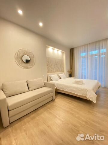 

1-к. квартира, 45 м², 2 кровати