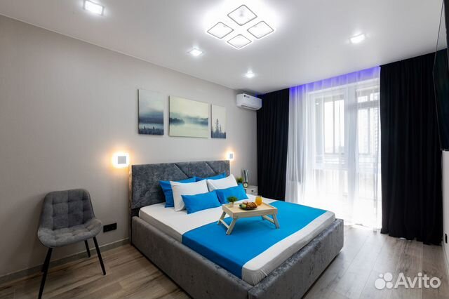 

1-к. квартира, 41 м², 2 кровати