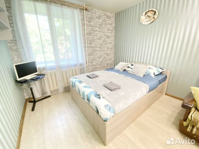 

1-к. квартира, 32 м², 2 кровати