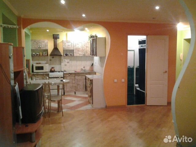 

1-к. квартира, 43 м², 4 кровати