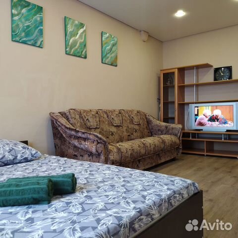 

1-к. квартира, 30 м², 2 кровати