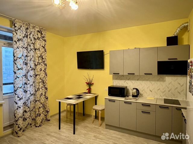 

Квартира-студия, 27 м², 1 кровать