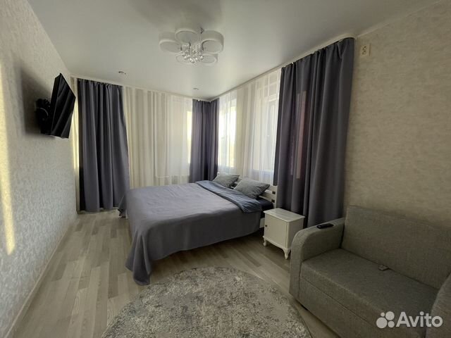 

1-к. квартира, 44 м², 2 кровати