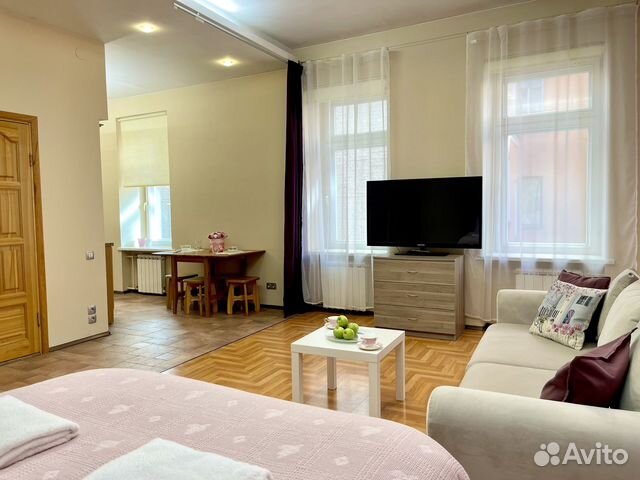

1-к. квартира, 40 м², 2 кровати