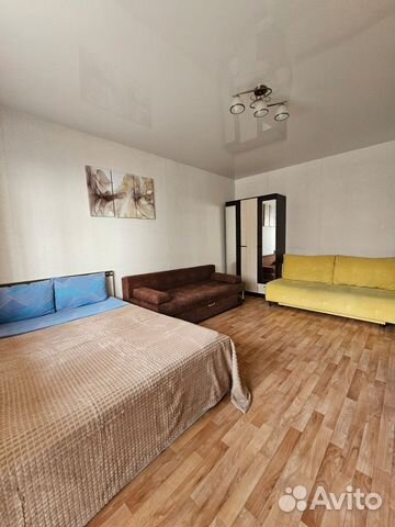 

1-к. квартира, 48 м², 3 кровати
