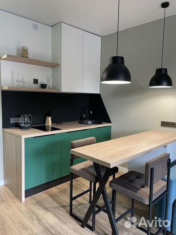 

Квартира-студия, 30 м², 1 кровать