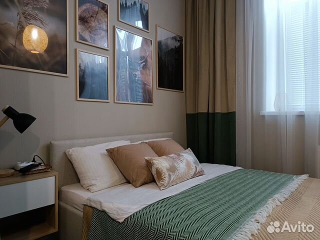 

Квартира-студия, 28 м², 2 кровати