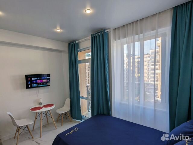 

Квартира-студия, 23 м², 2 кровати