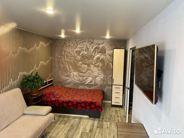

1-к. квартира, 30 м², 2 кровати