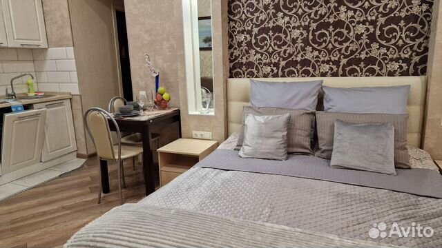 

Квартира-студия, 27 м², 2 кровати