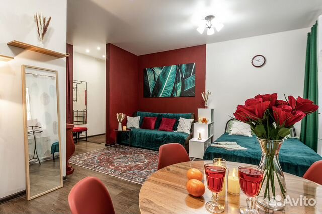 

Квартира-студия, 31 м², 2 кровати