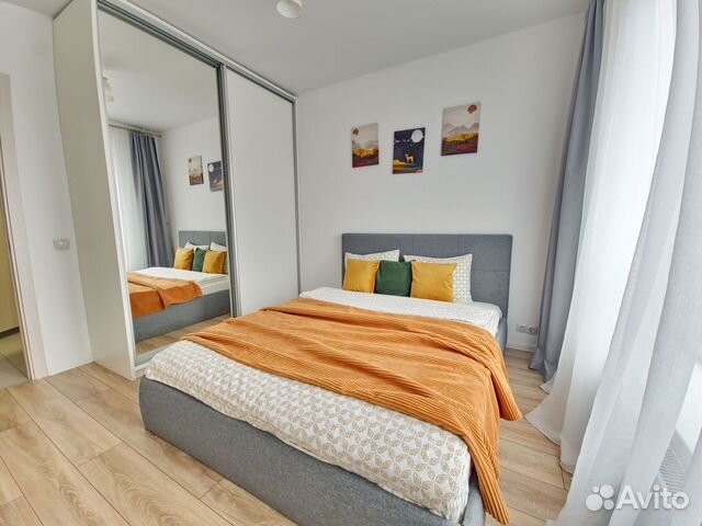 

1-к. квартира, 39 м², 1 кровать