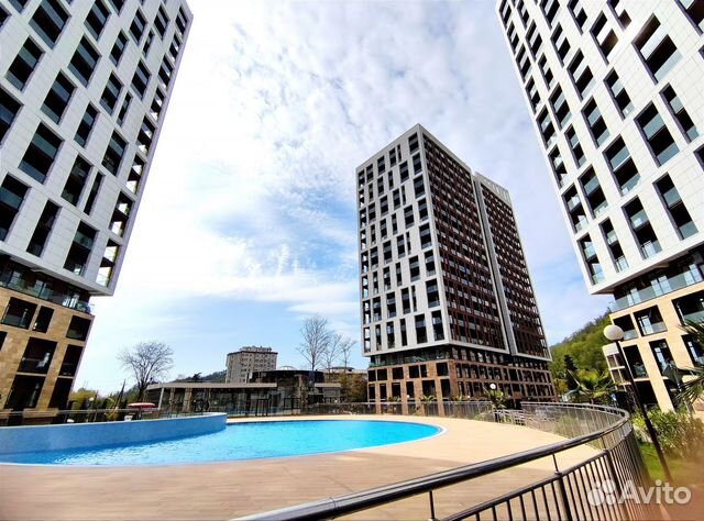

Квартира-студия, 35 м², 2 кровати