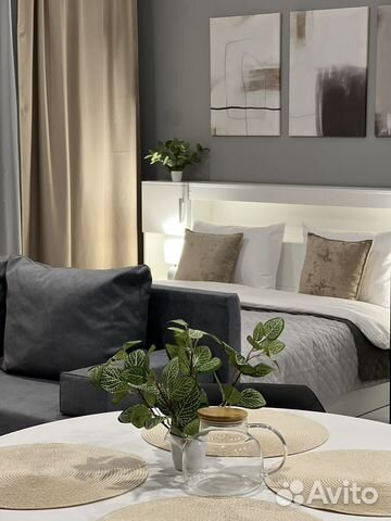 

Квартира-студия, 32,5 м², 2 кровати