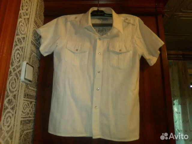 Рубашка льняная,качество-супер