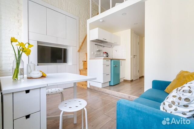 

Квартира-студия, 16 м², 2 кровати