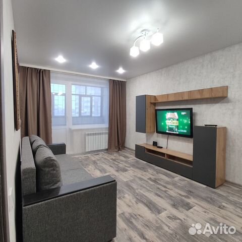 

1-к. квартира, 34 м², 2 кровати