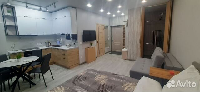 

Квартира-студия, 32 м², 3 кровати