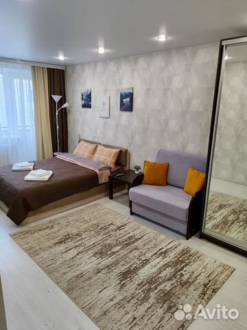 

1-к. квартира, 32 м², 2 кровати
