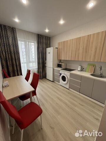 

1-к. квартира, 37 м², 2 кровати