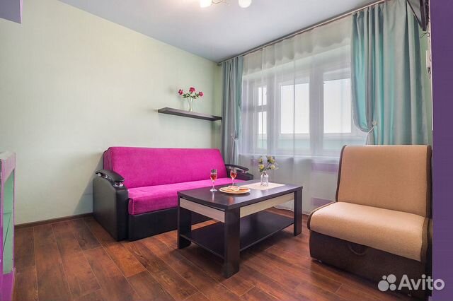 

Квартира-студия, 52 м², 3 кровати